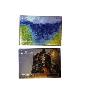 Set of 2 Mel Science Chemistry Kits Pure Water Chemistry of Monsters New Sealed